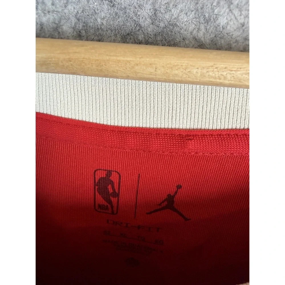 Joel Embiid Jersey Men's 52 2XL NBA Philadelphia Sixers All Star Game Jordan Red